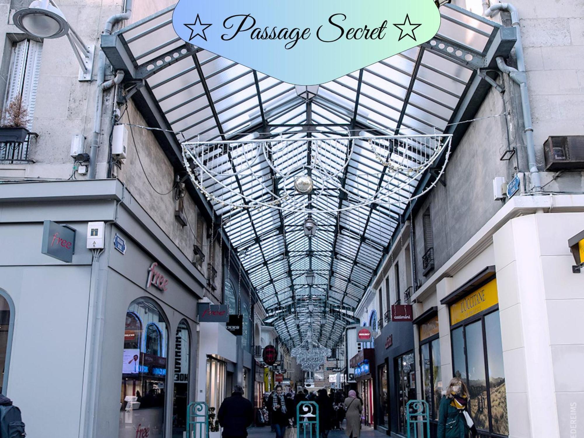 Passage Secret - Ideal Pro, Couples, Familles & Amis - Le Calme En Hypercentre - Wifi Haut Debit - Netflix - Machine A Laver - Gare, Cathedrale, Commerces, Restaurants & Transports En Commun A Moins De 10 Minutes A Pied Реймс Экстерьер фото